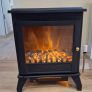 De Vielle Electric Stove Black Image 2