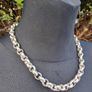 W.J Sutton Sterling Silver Handmade Designer Necklace (101 grams) Image 4