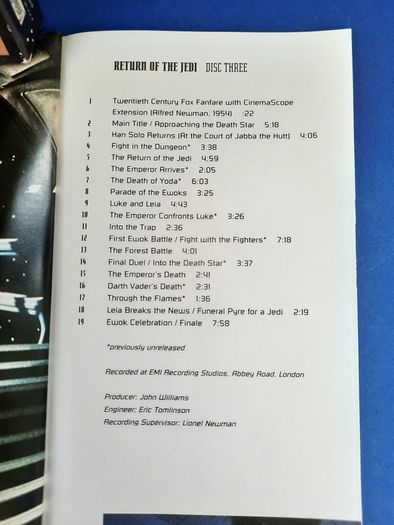 John Williams- Star Wars Trilogy - Original Sountrack Anthology