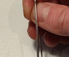 Art Nouveau Sterling Silver Bar Brooch