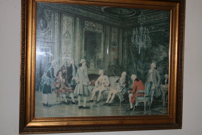 Vintage very large print (89cm x 74cm)
