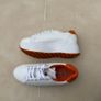 Suecomma Bonnie x Yoox White/Orange Platform Sneakers Image 8