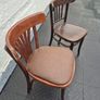 2 Vintage Bistro  cafe chairs Image 3