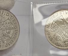 United Kingdom Silver 1939 Half Crown Beautiful Uncirculated