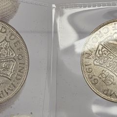United Kingdom Silver 1939 Half Crown Beautiful Uncirculated