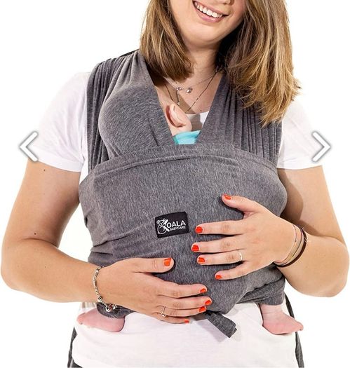 Koala Babycare Baby Carrier Wrap Sling Grey