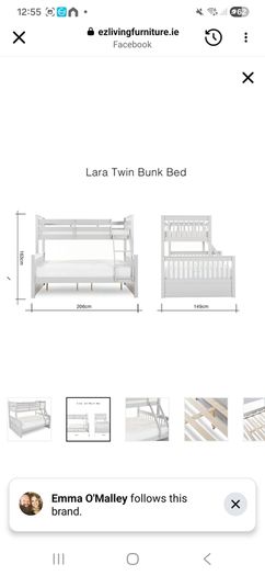 Double and single bunk beds