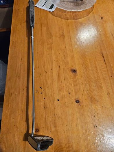 Masters Black Diamond Left Handed Putter In Fair Condition   See Photos For Same.
