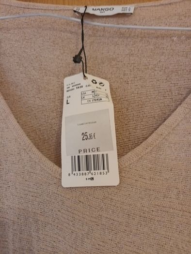 Mango  Top.   S.l -14.    B.N.W.T