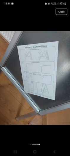 A2 Snap free-standing A frame