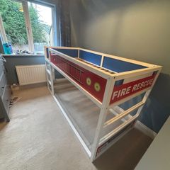 Fireman themed Bed.
