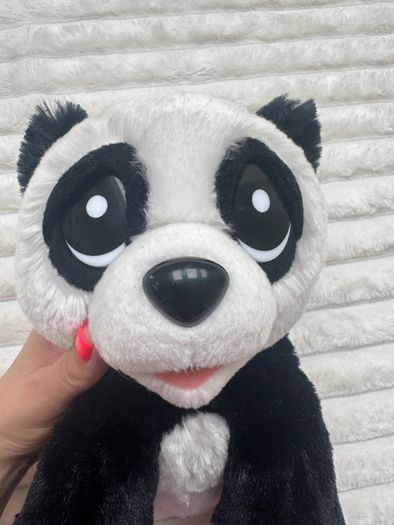 Protected Pals approx. 12 Panda Bear  Plush Moose Used Damaged nose Please see pictures