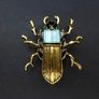 Beetle Scarab Brooch Pin Image 3