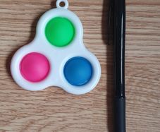 New - A Mini Sized Popper - Key Ring - #
