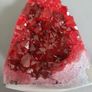 Red quartz crystal cathedral geode Image 7