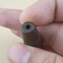 Vintage Middle Eastern Natural Eye Yemeni Suliemani Agate Bead Amulet Pendant Image 3