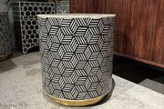 inlay side table