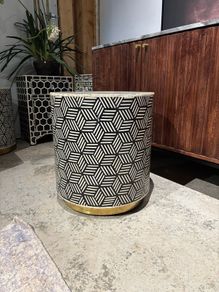 inlay side table