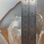 Mats Jonasson Wolf Crystal Glass Ornament Paperweight Sweden Large Image 7