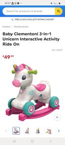 ride on unicorn