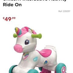 ride on unicorn