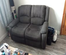 2 Sofas, fabric Matching. Great condition