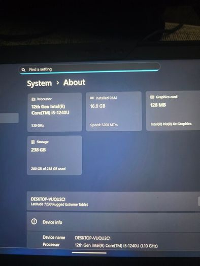 Dell rugged laptop 7230