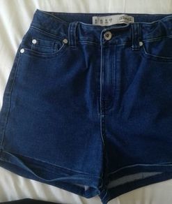 Denim shorts size UK 8