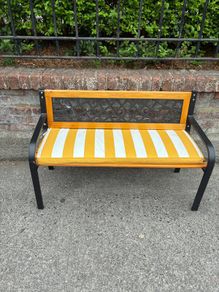 Garden Bench With Cushion