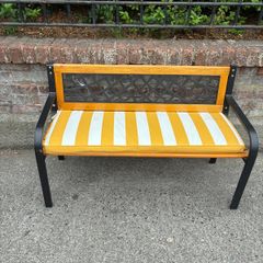 Garden Bench With Cushion