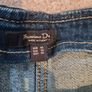 denim MSSIMMO DUTTI long skirt Image 5