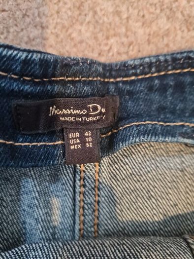 denim MSSIMMO DUTTI long skirt