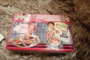 vintage/retro style kelloggs storage tin