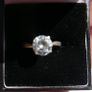 Vintage Petite Sterling Silver 925  Ring Size M - 2,42g Image 6