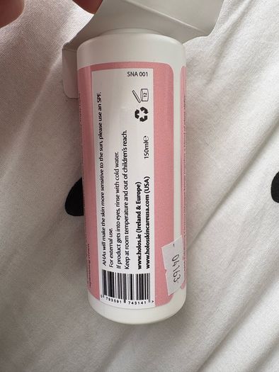 Holos super natural activity - AHA deep cleansing cream / masque