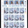 2001 Ireland Sailing (Ruffian, Howth, Sports boat & The Glen) Commemorative Stamps Sheetlet Plate 1B1B1B1B Mint Never Hinged (MNH). Image 2