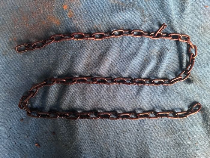 Steel security chain