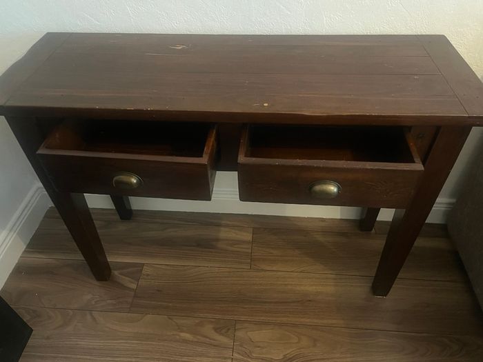 Console table