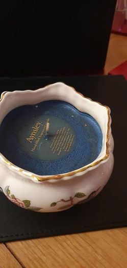 Aynsley Fine Bone China Votive Wax Jar