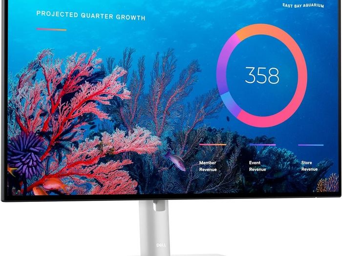 Dell U2422HE UltraSharp USB-C 24 Inch Full HD (1920x1080) Monitor, 60Hz, IPS, 5ms, 100% sRGB, 3x USB-C, 2x DisplayPort, HDMI, 4x USB, RJ45