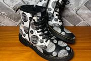 Dr Martens 1460 Girls Polka Dot Boots UK2 EU34