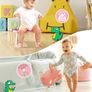 Toys for 1-2 Year Old Girls, Magnetic Drawing Board Writing Tablet for Kids, Educational Learning Travel Toys for 1 2 3 Year Old Baby Boys Girls Birthday Easter Gifts (Pink) Image 7