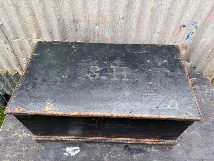 Antique Blanket Box