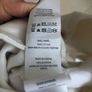 White Denim Short Romper Size 10 Image 8