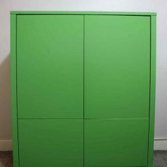 Vintage-Style IKEA STOCKHOLM Green Cabinet  2013 Collection