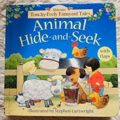 Usborne Touchy-Feely Farmyard Tales - Animal Hide-and-Seek