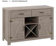 Light grey Sideboard- must go ASAP