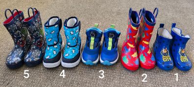 kids wellingtons winter boots all for 20e