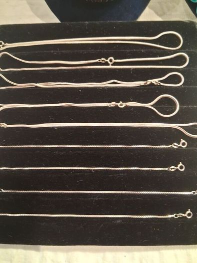 4 X Vintage Jewellery Display Stands