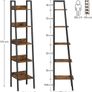 New 5 Tier Narrow Ladder Shelf - FREE P&P Image 2